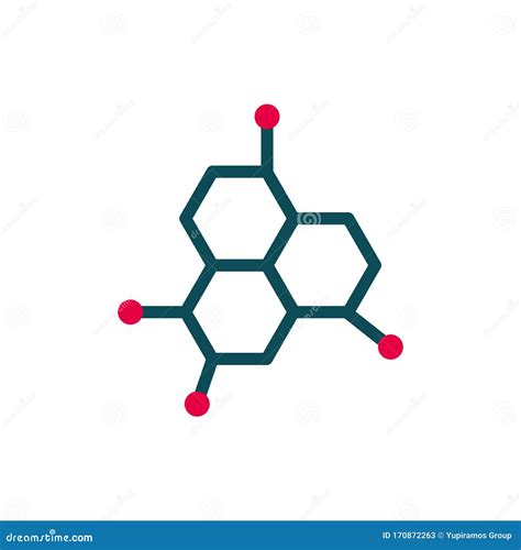 Dise O De Icono De La Escuela De Qu Mica De Mol Culas De Atom