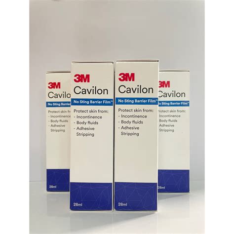 3m Cavilon No Sting Barrier Film Protects Skin Spray คาวิลอน ฟิล์ม