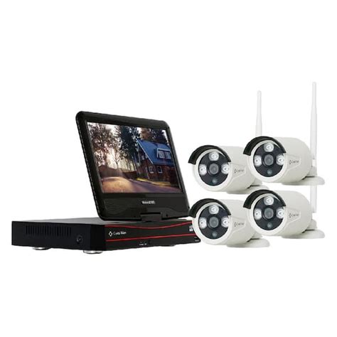 Crystal Vision 4 Channel Wireless 1080p Full Hd 2mp 2tb Hard Drive