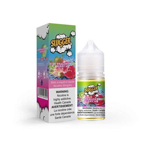 Kiwi Dragon Fruit Berry Ice Slugger Nic Salt De Vapours Area