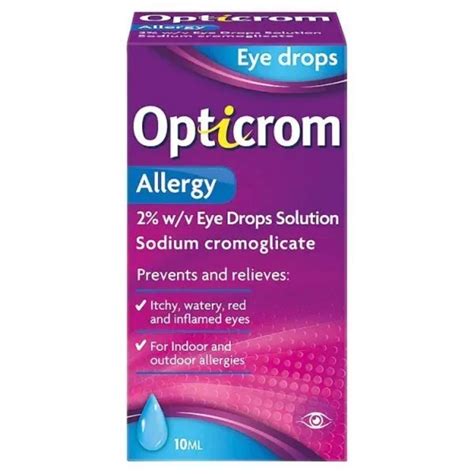 Buy Opticrom Allergy Eye Drops Pharmacy2u