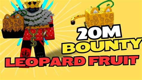 Blox Fruits Leopard Bounty Hunting YouTube