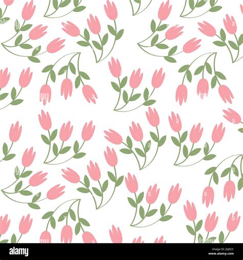 spring flowers background image Stock Vector Image & Art - Alamy