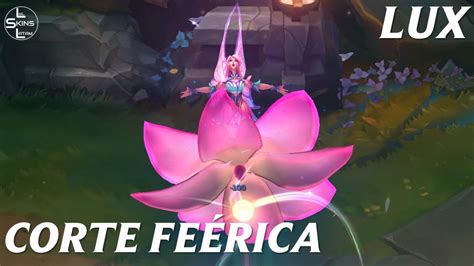 Lux Corte Feérica Previsualización League of Legends YouTube