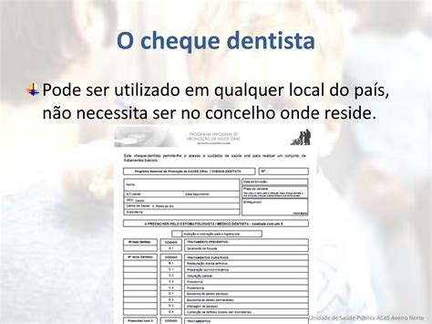 Cheque Dentista Nas Escolas Aeoj