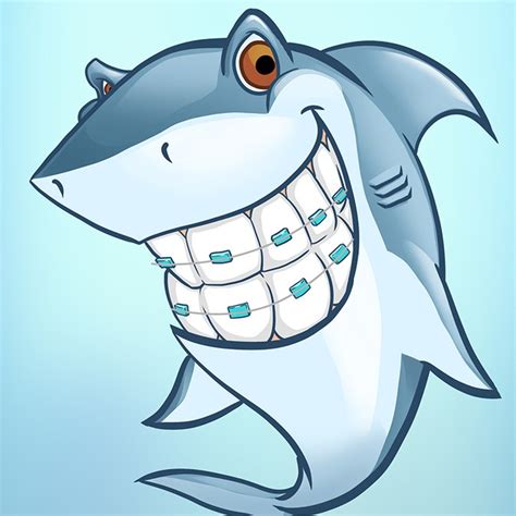 SHARK with Braces Mascot for Orthodontist | Character or mascot contest