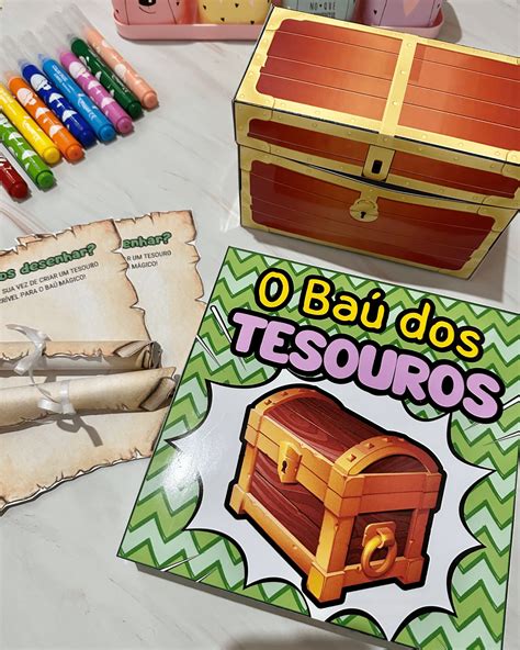 Ba Dos Tesouros Hist Ria E Din Mica Educa Market