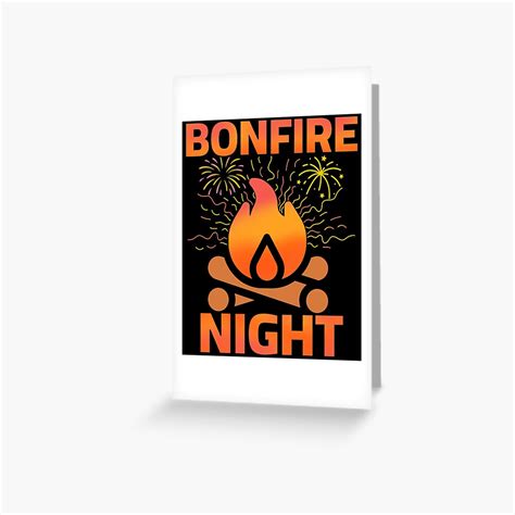 "Bonfire night - guy fawkes night - funny bonfire fireworks design ...