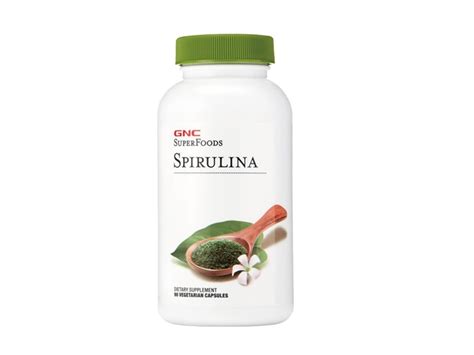 Spirulina 500 Mg 90 Capsule Gnc Superfoods Drmax Farmacie