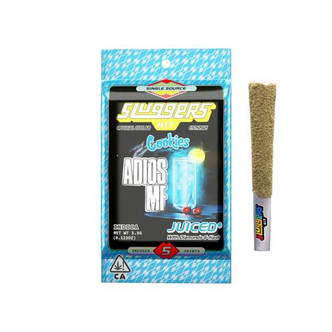 Sluggers X Cookies Adios Mf Infused G Pk Sluggers Hit