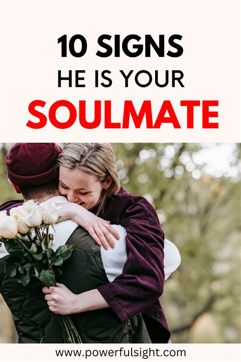 10 Signs He Is Your Soulmate Soulmate Signs Hes The One Catch Feelings