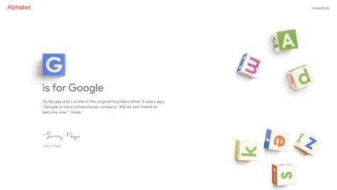 Why is Google Now Alphabe | All about Alphabet brand