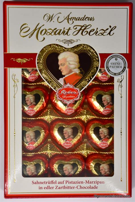 Reber Original Mozart Herz'l - Mozart Hearts | GermanDeliStore.com