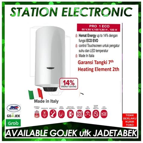 Jual Ariston Water Heater Liter Pro Eco V Shopee Indonesia