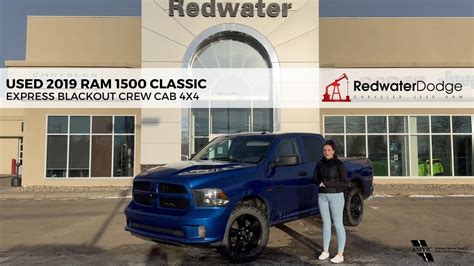 Used 2019 Ram 1500 Classic Express Blackout Crew Cab 4x4 Stock