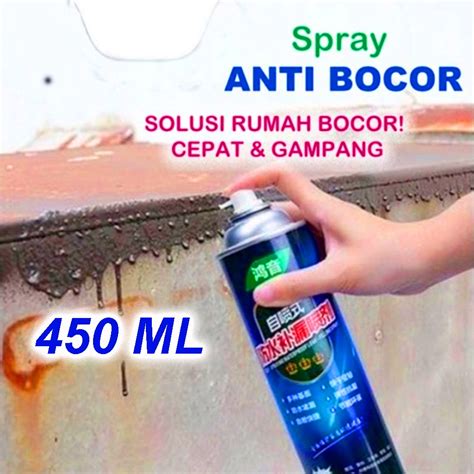 Jual Ojio Spray Ajaib Atasi Bocor Anti Rembes Waterproof Leak Proof