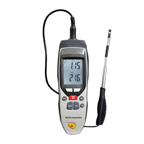 Hot Wire Anemometer Environment Geneq