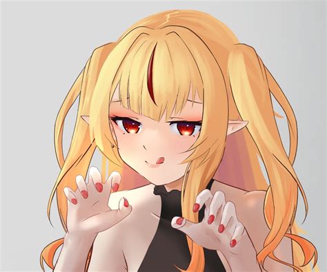 Estebaneishon1 Ruby Runeheart Chromashift Bad Tag 1girl Blonde Hair Breasts Elf Female