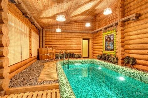 Баня с бассейном под ключ » ПРО-АкваСтрой