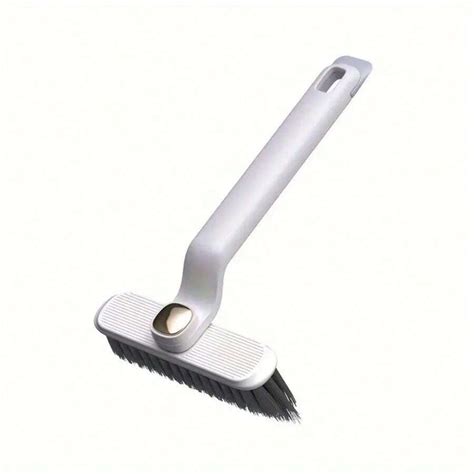 1pc 2 In 1 Rotating Gap Brush Groove Cleaning Brush With Handle