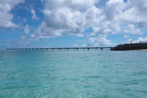 Miyako Shimojishima Airport Approach Light Systems Okinawa Japan