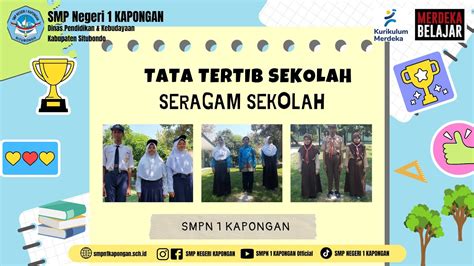 Seragam Sekolah Siswa Siswi Smpn 1 Kapongan Tata Tertib Sekolah