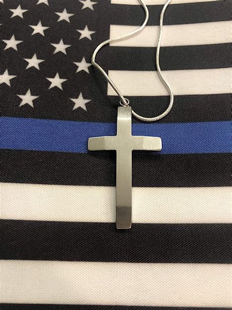 7 Thin Blue Line Cross Eadanminard