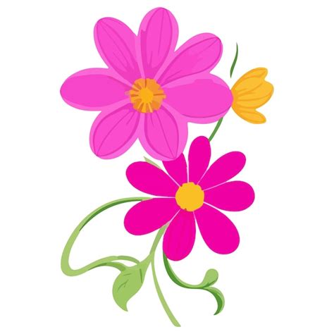 Premium Vector Spring Flower Illustration Vector File