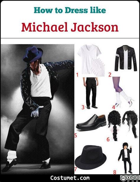 Michael Jackson Billie Jean Outfit