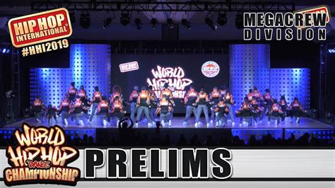 KCC Australia MegaCrew HHI 2019 World Hip Hop Dance Championship