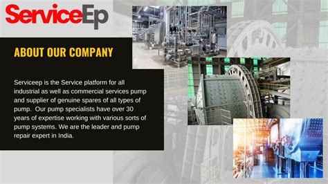 Ppt Industrial Pump Repair And Maintenance Services In India