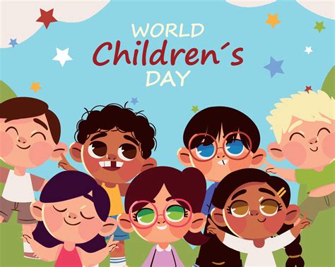 World Childrens Day, banner style 13828266 Vector Art at Vecteezy