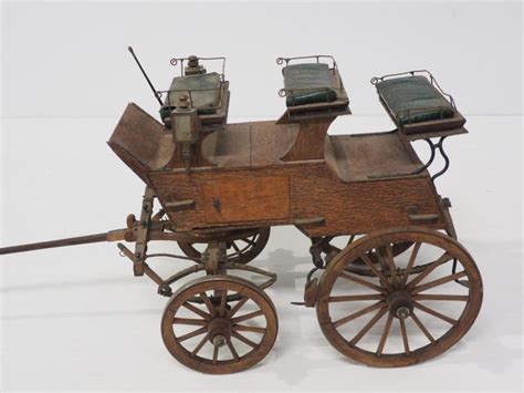 Sold Price: Detailed model of stagecoach - March 5, 0123 9:00 AM EST