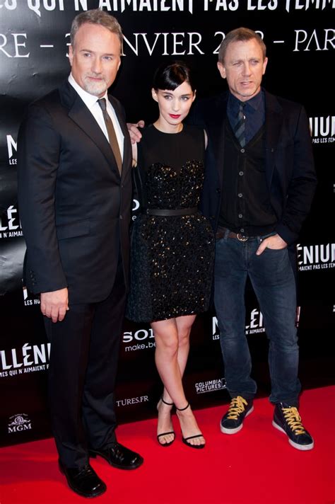 Rooney Mara and Daniel Craig in Paris Pictures Dragon Tattoo | POPSUGAR Celebrity