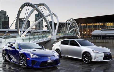 White Blue Lexus Lfa