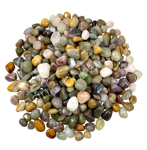 Mixed Stones Tumbled Stones New Jersey Oceanic Linkways