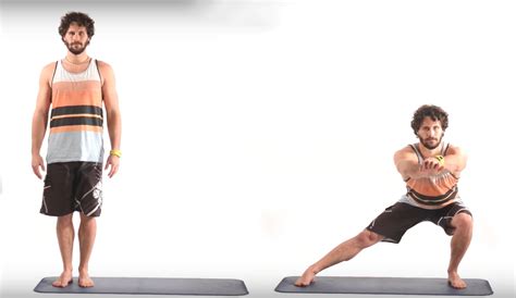 Lateral Lunges Exercise