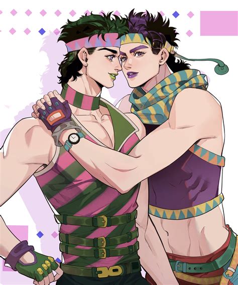 Joseph Joestar Joseph Joestar And Jonathan Joestar Jojo No Kimyou Na Bouken And 2 More Drawn