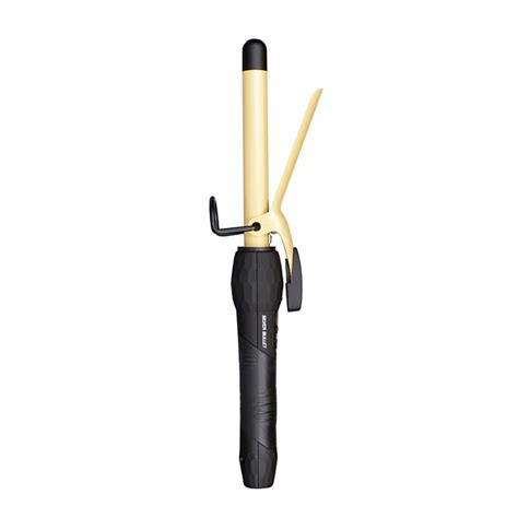 Silver Bullet Curling Iron Gold Ceramic 19mm Shampoo Plus