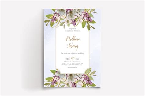 Premium Vector Save The Date Invitation Templates