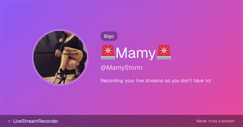 mamy  mamystorm  recordings