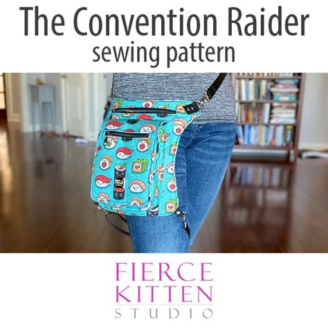 Convention Raider Sewing Pattern Fierce Kitten Studio