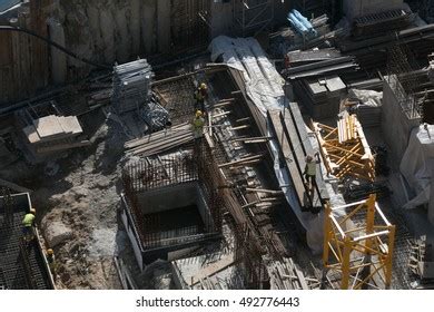 Construction Site Workers Stock Photo 492776443 | Shutterstock