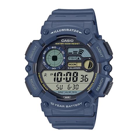 Reloj CASIO WS 1500H 2AVDF Resina Hombre Azul Btime