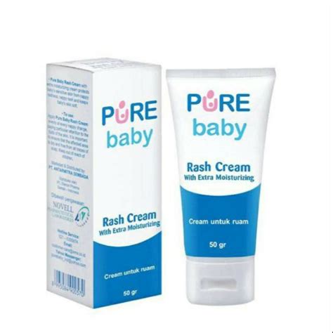 Jual RASH CREAM PURE BABY 50 GR KRIM ANTI IRITASI Indonesia Shopee