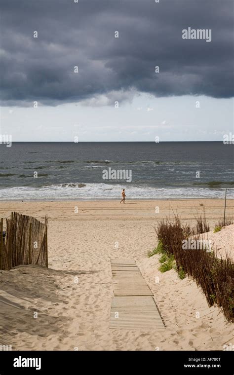 Beach, Zandvoort, The Netherlands Stock Photo - Alamy