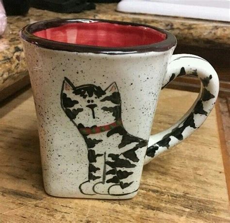 Taza Jarro Mug Gato Tazas bonitas Tazas de porcelana Cerámica