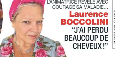 Laurence Boccolini R V Le Avec Courage Le Mal Qui La Ronge Jai