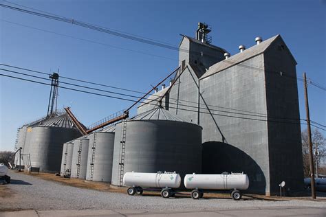 Grain Elevator Shickley Ne Tom Mclaughlin Flickr