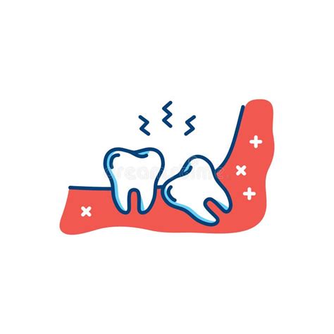 Wisdom Teeth Icon Wisdom Tooth Or Third Molar Toothache Jaw Pain